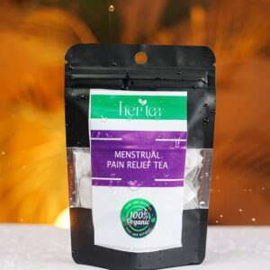 Hertea Menstrual Pain Relief Tea 10 teabags – Natural Cramp & Bloating Relief