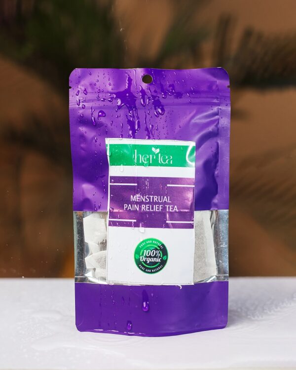 Hertea Menstrual Pain Relief Tea 15 teabags – Natural Cramp & Bloating Relief