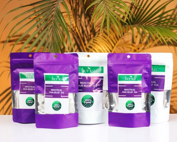 Hertea Menstrual Pain Relief Tea 15 teabags – Natural Cramp & Bloating Relief - Image 3